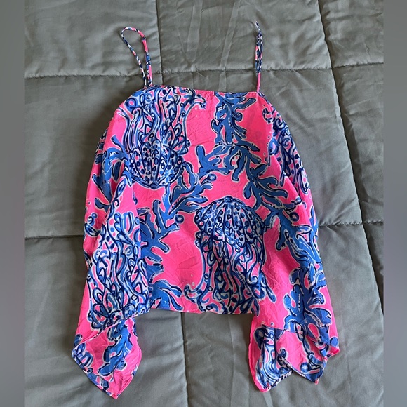 Lily Pulitzer Caught in the Coral Kimi - Picture 6 of 9